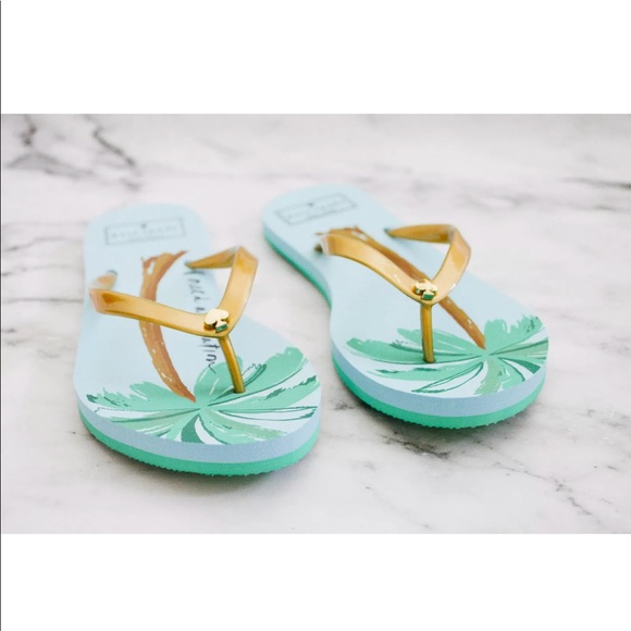 ❗️SOLD❗️Kate Spade NY Nassau Flip Flops Sandals - Picture 3 of 8